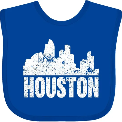 Vista 14 de inktastic Houston Skyline Grunge Baby Bib