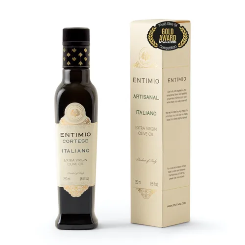 Vista 10 de Entimio Ardente Aceite de Oliva Virgen Extra Italiano Orgánico de Italia, Más de 600 mg/kg Alto en Polifenoles, Ganador de Oro 2025, Aceite de Oliva