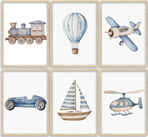 Vista 14 de Conjunto de 6 impresiones de pared de lona cristiana para guardería, versículos bíblicos para niños, citas inspiradoras, pintura, imagen, decoración