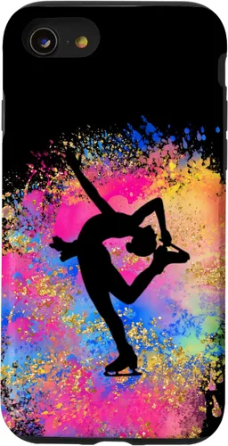 Vista 18 de Rainbow Ice Skating Dancer Figure Skate Skate Colorful Cute Case for iPhone 17