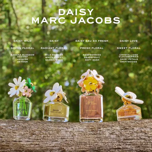 Vista 8 de Marc Jacobs Daisy Eau de Toilette - Perfume floral radiante para mujer - con notas de bayas silvestres