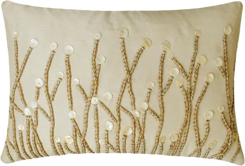 Vista 64 de The HomeCentric Fundas de almohada lumbares doradas de 12 x 14 pulgadas (11.8 x 13.8 in), de piel sintética, con diseño de animales, estilo moderno