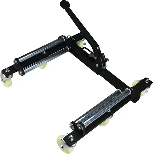 Vista 8 de Trailer Valet Carrito Resistente de 6 Ruedas para Remolques de Eje Tándem – Capacidad de 2,000 Libras por Rueda – Maniobra Suave para Casas