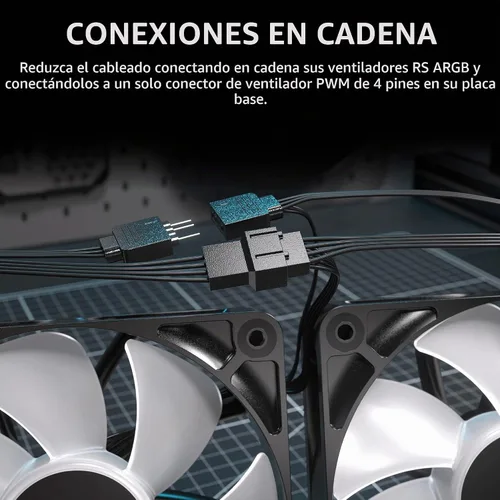 Vista 9 de [Usado] Corsair Nautilus 240 RS ARGB Enfriador de CPU líquido – 240mm AIO – Bajo ruido – Conexión directa a la placa base – Daisy-Chain – Intel LGA