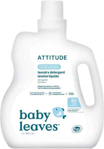 Vista 9 de ATTITUDE - Detergente para ropa de bebé, probado por dermatólogos
