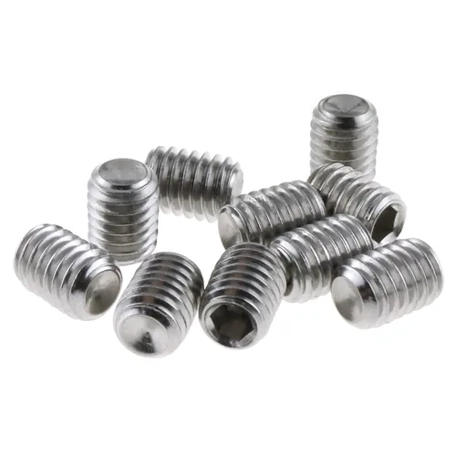 Vista 5 de Juego de tornillos LUORNG 10pcs 3/8 in-16 X 1/2 in Tornillos hexagonales de punta plana