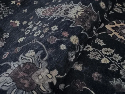 Vista 5 de GLN Rugs Traditional Collection - Alfombra de felpilla lavable a máquina, tradicional lavable, antideslizante, alfombra de felpilla de pelo corto