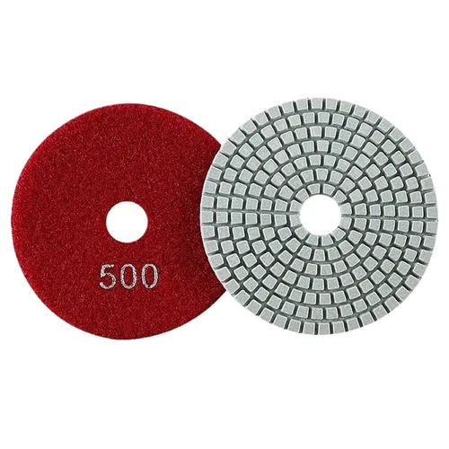 Vista 11 de Car Buffer Polisher, 5 Pcs 4-inch Stone Polishing Discs for Marble, Granite, and Quartz Renovation Angle Grinders,for Waxing(50#)