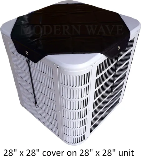 Vista 6 de MODERN WAVE - 2 (dos) cubiertas centrales de aire acondicionado para unidades exteriores de 28 x 28 pulgadas - 1 (una) cubierta superior universal