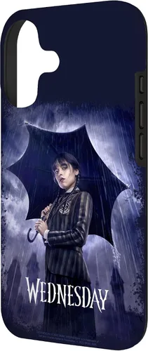 Vista 2 de Wednesday with Umbrella Nevermore Academy - Funda para iPhone 17