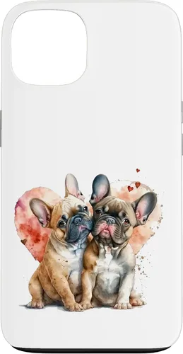 Vista 7 de Carcasa para iPhone 17, diseño de perro francés, diseño de bulldog francés