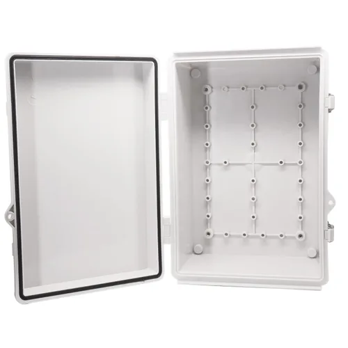 Vista 7 de Caja eléctrica impermeable al aire libre, caja de conexiones resistente a la intemperie, IP67 ABS, interruptor de caja de plástico, enrutador, caja