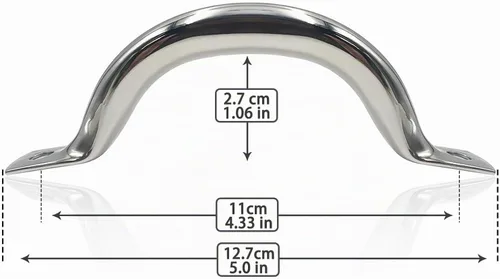 Vista 5 de Kit de reemplazo de mango de tapa de olla para orificio de 4.33