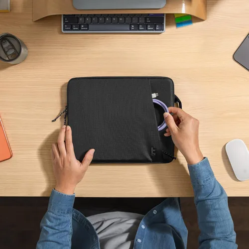 Vista 6 de tomtoc Funda protectora delgada y de 360° para iPad Air de 11 pulgadas y iPad Pro M5/M4/M3, iPad 2025 A16, funda resistente al agua con CornerArmor