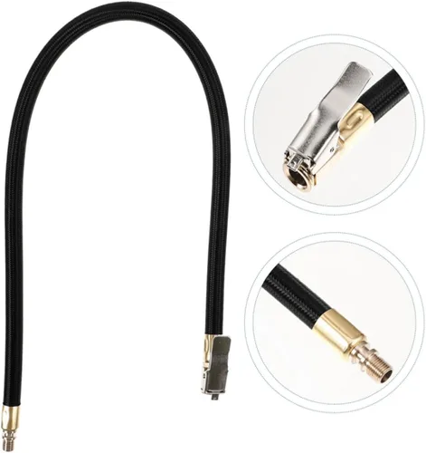 Vista 7 de Tubo de extensión de inflador de neumáticos accesorio de bomba de aire