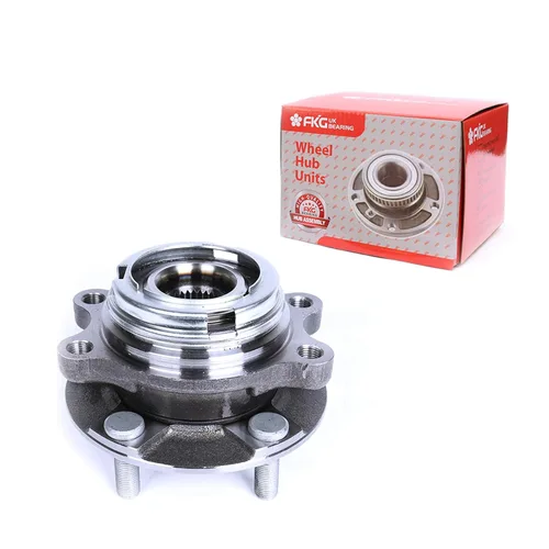 Vista 28 de FKG 513253 Conjunto de buje de cojinete de rueda delantera para A3 TT (Quattro), VW Tiguan Passat Jetta Golf CC EOS Beetle, brida de 4 pernos