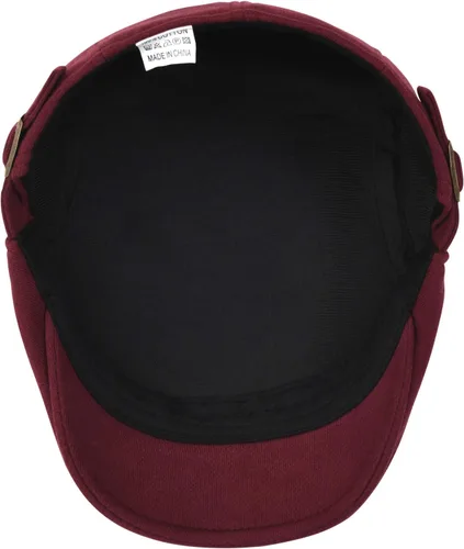 Vista 10 de VOBOOM Hombres Newsboy Cap Algodón Flat Ivy Gatsby Driving Hat