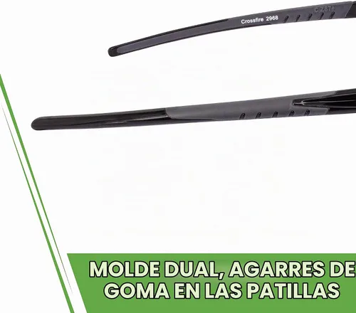 Vista 6 de Crossfire ES5 Gafas de Seguridad Premium, Marco Ultraligero y Pieza Nasal Ajustable Lente de espejo azul 0 dioptrías