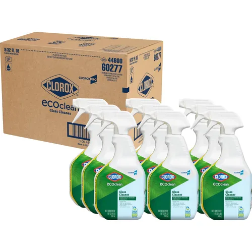 Vista 12 de CloroxPro Clorox EcoClean - Botella de spray limpiador de vidrio, 32 onzas líquidas, paquete de 9 (el paquete puede variar)