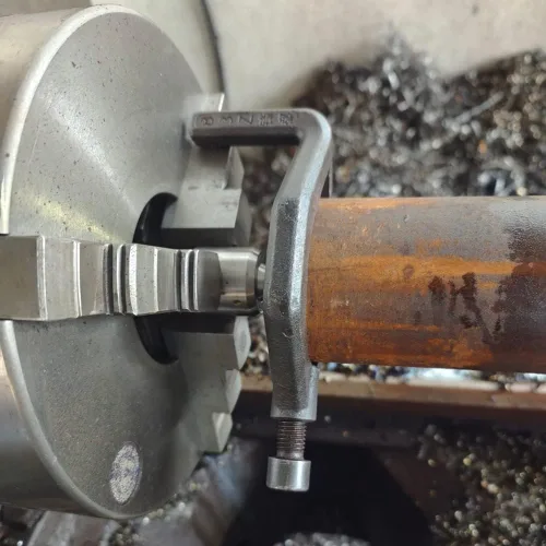 Vista 3 de Lathe Dog Chuck - Portador de torno para torno de metal (35 perros de torno)