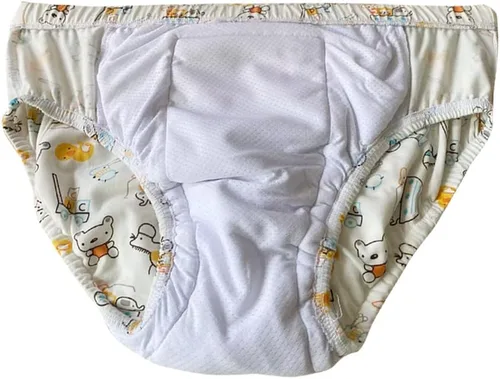 Vista 3 de Se puede reutilizar, ropa interior permanente lavable para adultos, pañales de entrenamiento para bebés, ropa interior impermeable