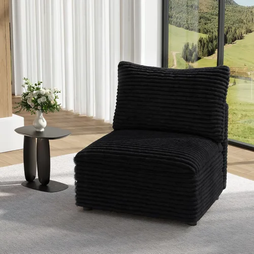 Vista 26 de Vesgantti - Sofá de 40" de Asiento Individual, Cómodo Sofá Nube de Asiento Profundo Tapizado de Chenilla, Sofá Moderno, Asientos Extra para Sofás