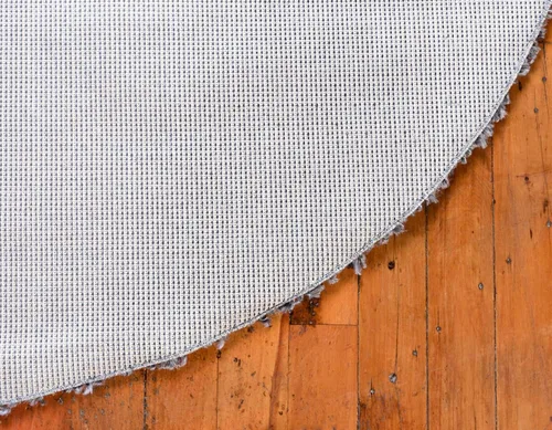 Vista 61 de Unique Loom Colección Davos Shag - Alfombra Lino