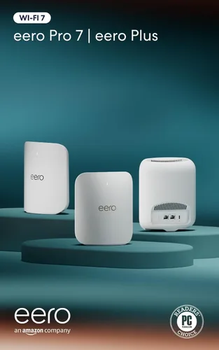 Vista 8 de Presentamos el router Wi-Fi 7 triple banda Amazon eero Pro 7 (modelo más reciente): Compatible con planes de internet de hasta 5 Gbps, cobertura