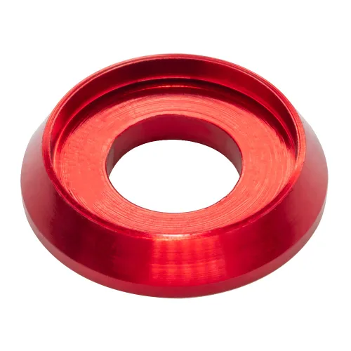Vista 34 de [60PCS] Arandelas de avellanado M3 Color Negro, Aleación de aluminio anodizado, Juntas de arandelas de cabeza Cuña de Copa para Tornillo