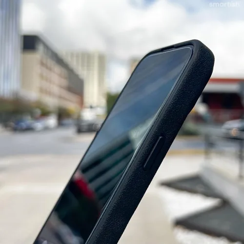 Vista 8 de Smartish® Protector de pantalla de privacidad para iPhone 17 + Cubiertas para lentes de cámara - Tuff Sheet - Paquete de 2 vidrio templado