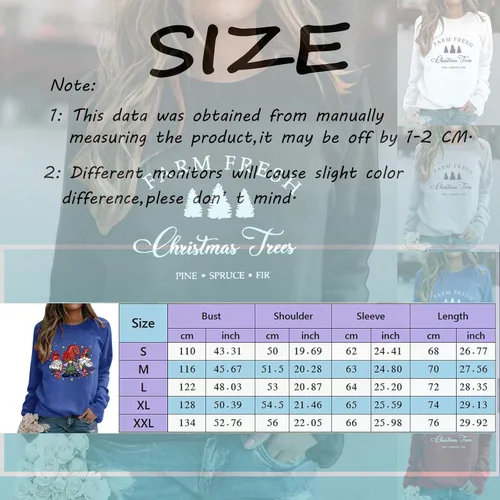 Vista 2 de Womens Sweaters Fall 2022,Oversized Sweaters for Women Long Sleeve O Neck Pullover suéteres de Mujer otoño 2022