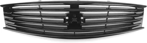 Vista 3 de Parrilla delantera para Infiniti G37 2 puertas Coupé 2008-2013 2011 2012 Negro brillante
