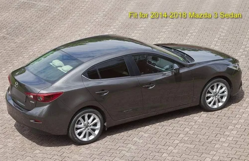 Vista 2 de Guardabarros para Coche Compatibles con Aleta de Guardabarros para Mazda 3 Sedán 2014-2018 15 16 17