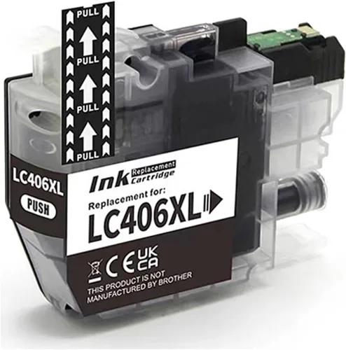 Vista 12 de LC406 LC-406 LC-406XL LC406XL Compatible Ink Cartridge for Brother MFC-J4335DW J4345DW J4535DW J5855DW J5955DW J6555DW J6955DW(LC406 1SET)