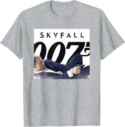 Vista 38 de Official James Bond 007 Camiseta Skyfall, Negro