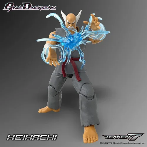 Vista 17 de Game Dimensions - Tekken - Figura de acción de Heihachi Mishima