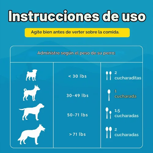 Vista 10 de Vitaminas y suplementos 100 % naturales para perros – Multivitamina líquida para perros – Vitaminas para perros mayores – Multivitaminas para perros