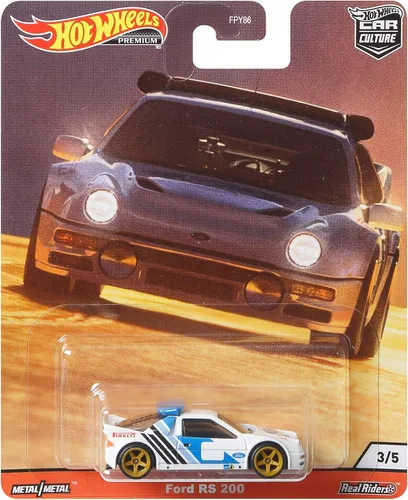 Vista 4 de Hot Wheels Ford Rs 200 Vehículo