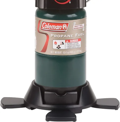 Vista 3 de Coleman Linterna de propano Deluxe 1000L, lámpara de gas con brillo ajustable, control de presión, asa de transporte y mantas incluidas, ideal
