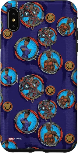 Vista 7 de iPhone 15 Marvel Black Panther: Wakanda Forever Okoye Shuri Ironheart Case