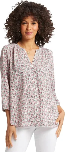Vista 4 de Blusa petite para mujer con manga 3/4 de la marca NYDJ Alicia Glen