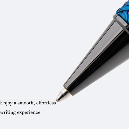 Vista 3 de Monteverde USA Innova Formula M Blue Bolígrafo Elegante instrumento de escritura con recambio estilo Parker Azul