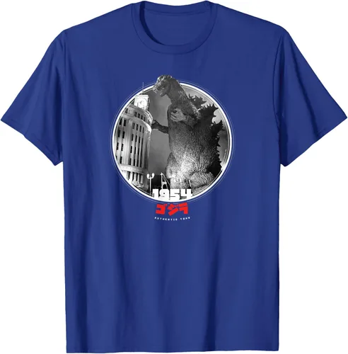 Vista 17 de Godzilla 1954 Icons of Toho - Camiseta pequeña Negro