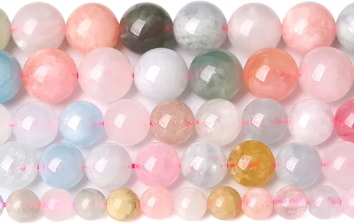 Vista 108 de 4MM 88 piezas de cuentas sueltas de piedra natural verde turquesa africana para hacer pulseras y collares de bricolaje