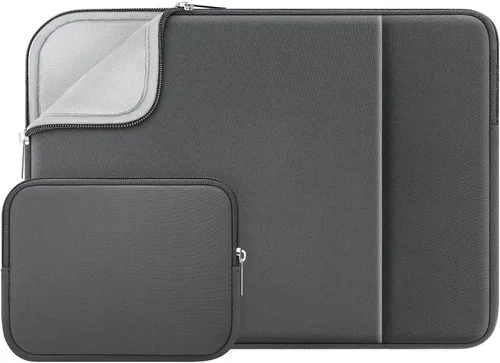 Vista 13 de RAINYEAR Funda para laptop de 11 pulgadas, bolsa de forro suave con bolsillo frontal y bolsa de accesorios, compatible con MacBook Neo A18 MacBook