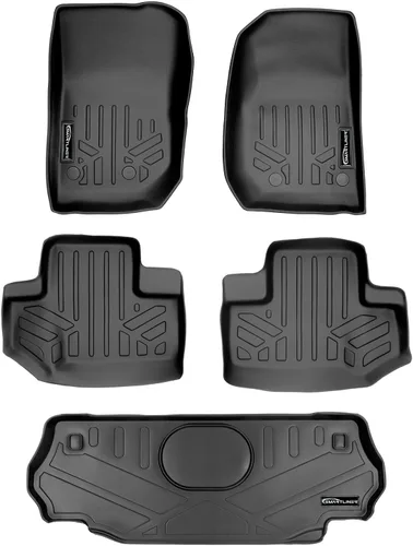 Vista 25 de MAXLINER Juego de alfombrillas de primera fila para Jeep Wrangler 1997-2006