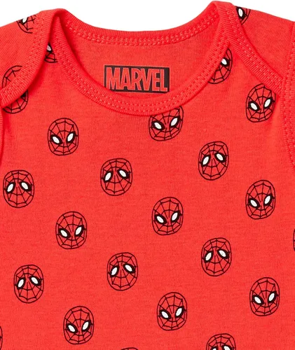 Vista 7 de Tienda Essentials Disney Marvel Star Wars Baby Boys' Sleeveless Bodysuits, Pack of 6