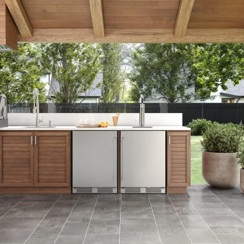 Vista 8 de Zephyr Presrv - Refrigerador de cerveza y barril de acero inoxidable