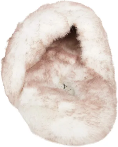 Vista 8 de Jessica Simpson - Pantuflas cómodas de piel sintética para mujer con suela antideslizante y espuma viscoelástica
