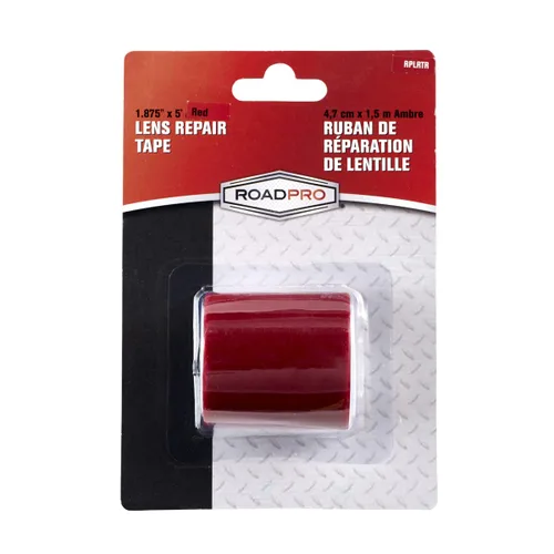 Vista 6 de Roadpro RPLRTR Rojo 1.875" X 5 'cinta de reparación lente